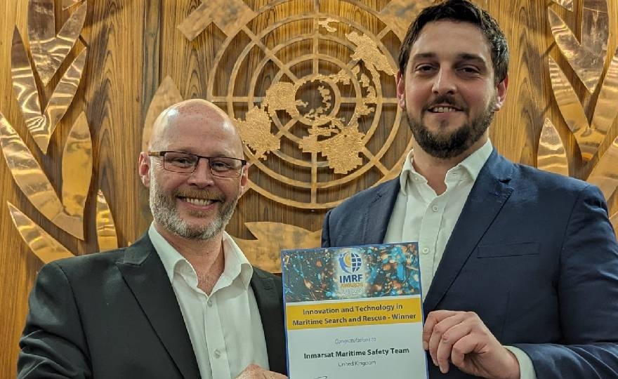 Inmarsat Maritime Safety Team Wins IMRF Award For Innovation And Technology In Maritime Search And Rescue